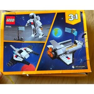 LEGO Creator 3-in-1 Space Shuttle 31134 New Never Used With Manual